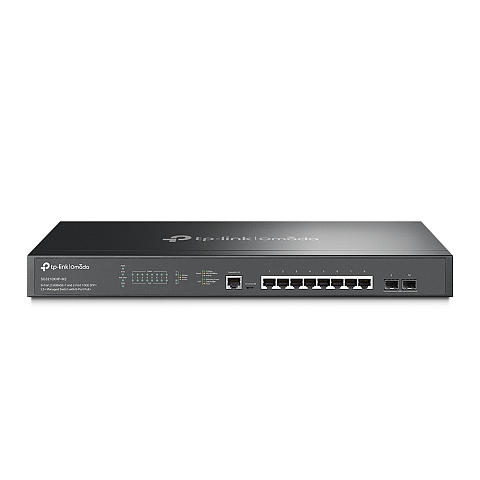 TP-Link Omada SG3210XHP-M2 Netzwerk-Switch Managed L2+ 2.5G Ethernet (100/1000/2500) Power over Ethernet (PoE) 1U Schwarz