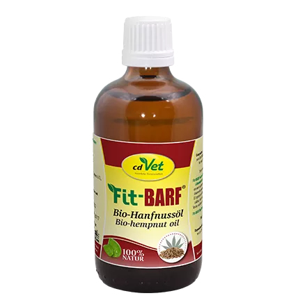 cdVet Fit-BARF Bio-Hanfnussöl 100 ml