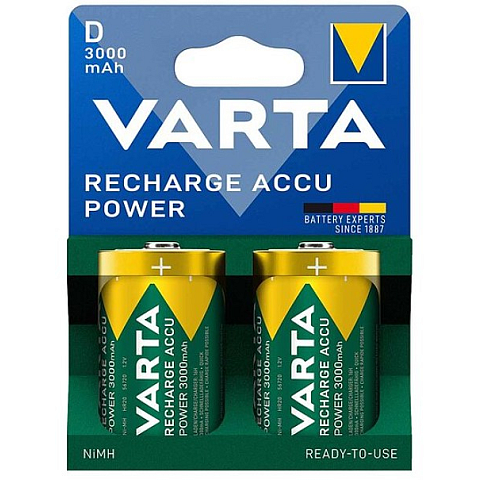 Varta 56720 101 412 Haushaltsbatterie Wiederaufladbarer Akku D Nickel-Metallhydrid (NiMH)