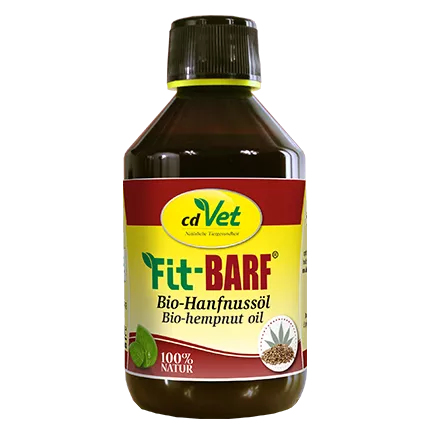 cdVet Fit-BARF Bio-Hanfnussöl 250 ml
