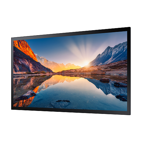 Samsung QM55B-T Digital Signage Flachbildschirm 139,7 cm (55") LCD WLAN 400 cd/m² 4K Ultra HD Schwarz Touchscreen Eingebauter Prozessor Tizen 6.5 24/7