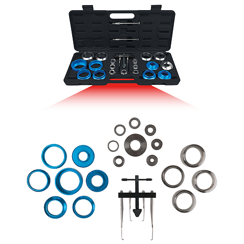 KS Tools 700.1280 Unterlegscheibe, Distanzscheibe/Beilagscheibe 24 Stück(e) Stahl