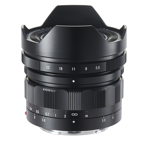 Voigtländer E-Mount 10 mm / F 5.6 Ultraweitwinkelobjektiv Schwarz