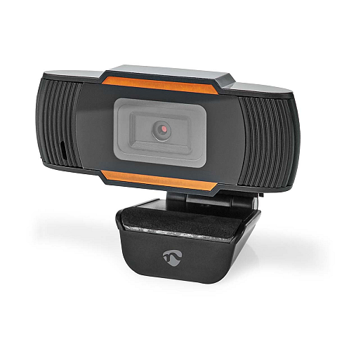 Nedis WCAM100BK Webcam 2 MP 1920 x 1080 Pixel USB 2.0 Schwarz