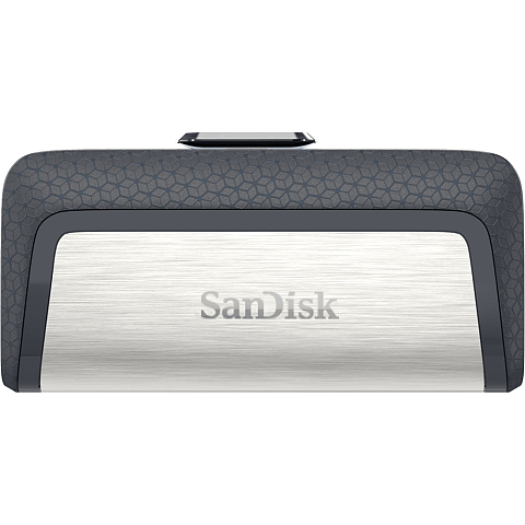 SanDisk Ultra Dual Drive USB Type-C USB-Stick 64 GB USB Type-A / USB Type-C 3.2 Gen 1 (3.1 Gen 1) Schwarz, Silber