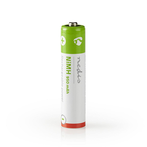 Nedis BANM9HR034B Haushaltsbatterie Wiederaufladbarer Akku AAA Nickel-Metallhydrid (NiMH)