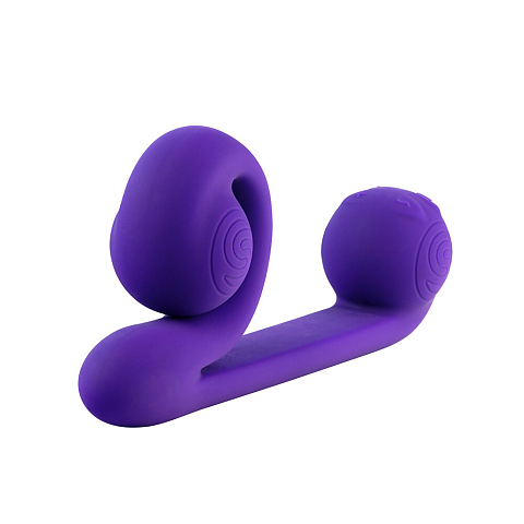 Snail Vibe Purple Analvibrator Beidhändig