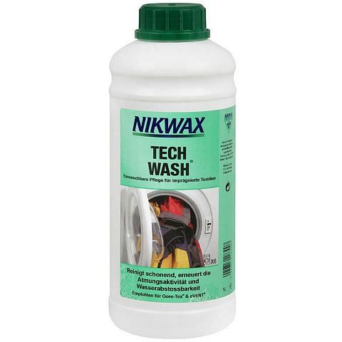 Nikwax Tech Wash Maschinenwäsche Unterlegscheibe 1000 ml