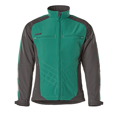 MASCOT 12002-149-0309- XS Jacke Schwarz, Grün