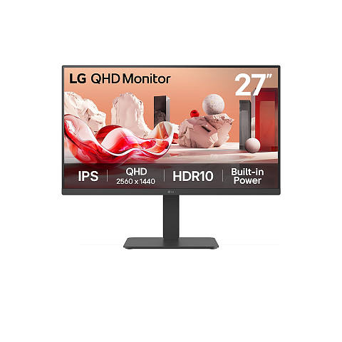 LG 27BA45QB-B Computerbildschirm 68,6 cm (27") 2560 x 1440 Pixel Quad HD LCD Schwarz