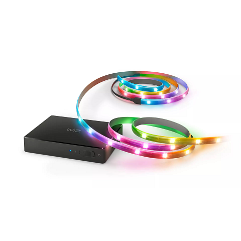 WiZ HDMI Sync Box mit TV-Hintergrundbeleuchtung für TVs von 55"–65"