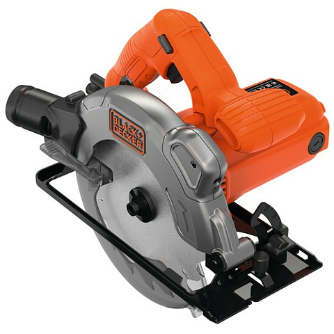 Black & Decker CS1250L 19 cm Schwarz, Metallisch, Orange 5300 RPM 1250 W