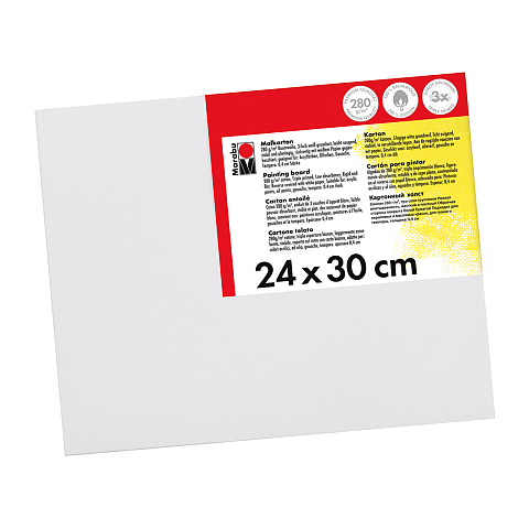 Marabu 1620000000240 Lackierung Vorgestreckte Leinwand