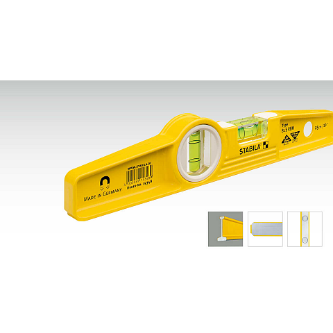 Stabila 17832 Wasserwaage 0,25 m Gelb