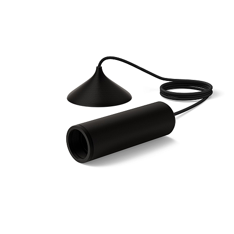 Philips Pendelleuchtenkordel für Filament-Lampen, medium, schwarz