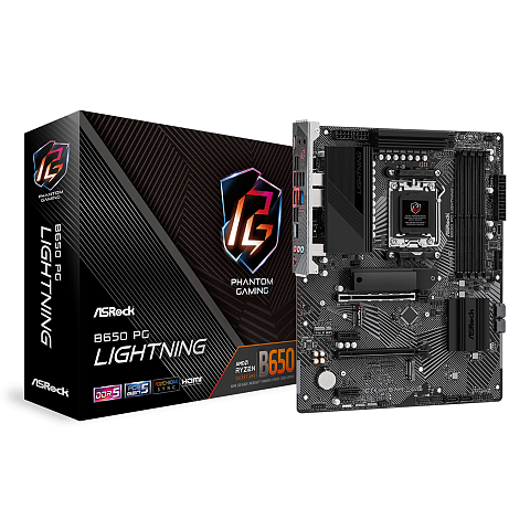 Asrock B650 PG Lightning AMD B650 Sockel AM5 ATX