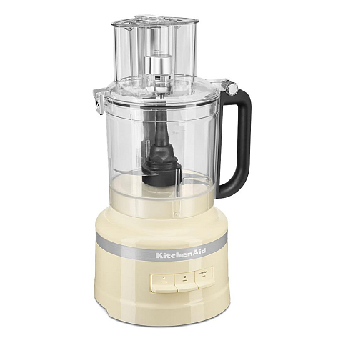 KitchenAid 5KFP1319EAC Küchenmaschine 400 W 3,1 l Schwarz, Cremefarben, Edelstahl, Transparent