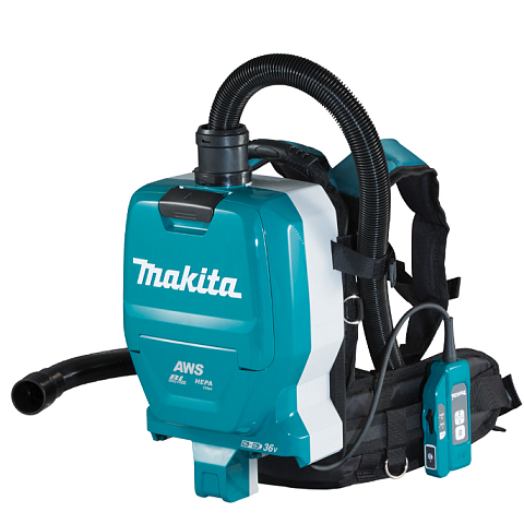 Makita DVC265ZXU Staubsauger 2 l Backpack vacuum Trocken 85 W Staubbeutel