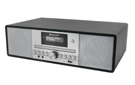 Soundmaster DAB980SW Tragbares Stereosystem Digital 10 W DAB+, FM Schwarz Playback MP3