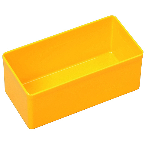 Allit EuroPlus Insert 45/2 Aufbewahrungsbox Rechteckig Polystyrol Gelb