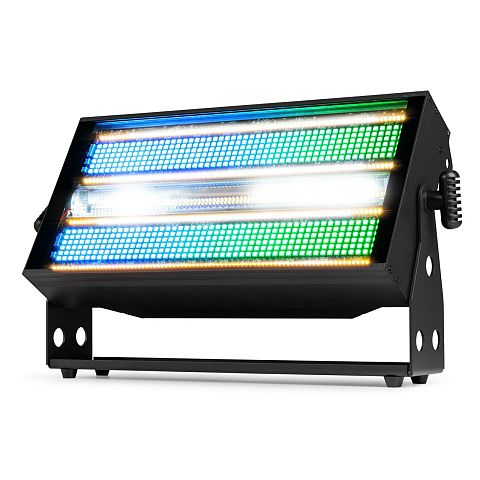 BeamZ BS1200 LED-Stroboskop Schwarz Eingebautes Display