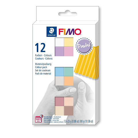 Staedtler FIMO 8023 C Modellierton 300 g Gemischte Farben 1 Stück(e)