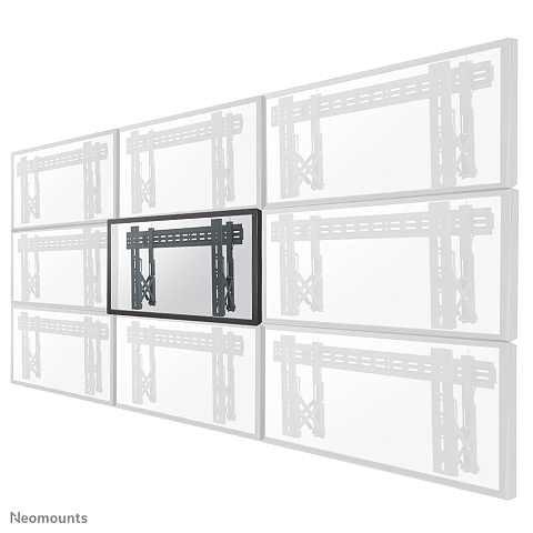 Neomounts LED-VW1000BLACK Videowall-Wandhalterung 40-75" - Pull-Out - max 50 kg