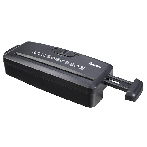 Hama Mini S6 Aktenvernichter Streifenzerkleinerung 72 dB 21,7 cm Schwarz