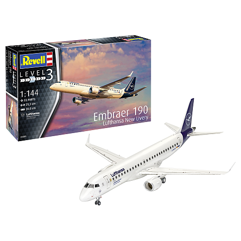 Revell 03883 maßstabsgetreue modell Vormontiert 1:144