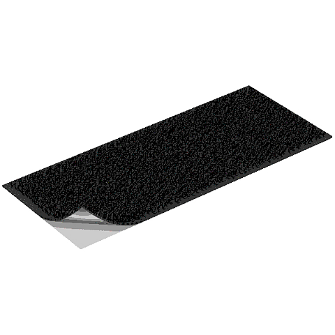 Wera 05670447001 selbstklebendes Etikett Rechteck Schwarz