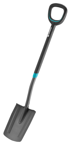Gardena 17010-20 Schaufel/Kelle Entwässerungsschaufel Stahl Schwarz