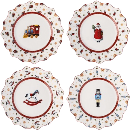 Villeroy & Boch 1485858815 Geschirrset 4 Stück(e) Porzellan Mehrfarbig