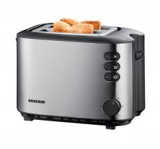 Severin AT 2514 Toaster 2 Scheibe(n) 850 W Silber