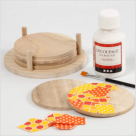 Creativ Company 55921 Unfertiges Bastelholz