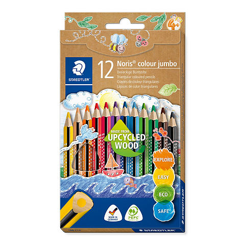 Staedtler Noris Colour Jumbo Mehrfarbig 12 Stück(e)