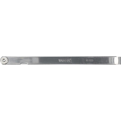 Yato YT-7223 Fühlerlehre Silber 0.05,0.06,0.07,0.08,0.09,0.1,0.15,0.2,0.25,0.3,0.35,0.4,0.45,0.5 mm