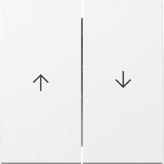 GIRA 329403 Wandplatte/Schalterabdeckung Weiß