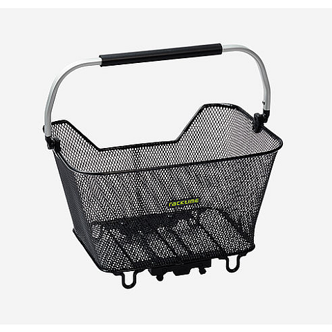 racktime 13016 Rahmen Fahrradkorb 23 l Aluminium Schwarz