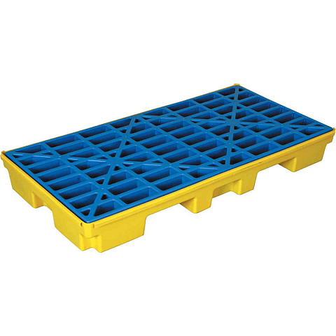 Brady SC-SD2 Verschüttungstisch Gelb, Blau Polyethylen