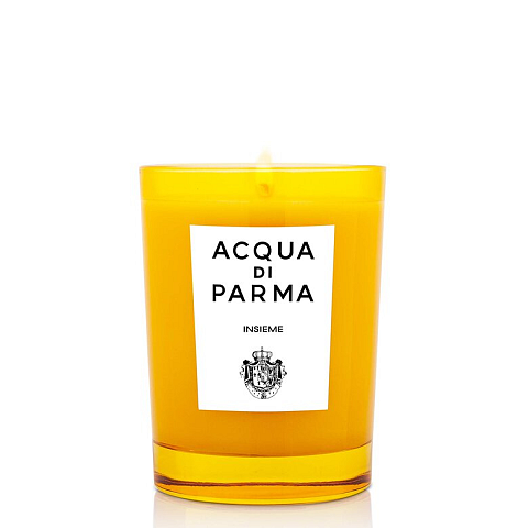 Acqua di Parma Insieme Wachskerze Zylinder Bernstein, Zitrone, Moschus, Neroli Gelb 1 Stück(e)