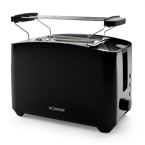 Bomann TA 6065 CB 2 Scheibe(n) 750 W Schwarz