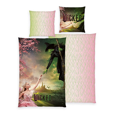HERDING Wicked Bettwäsche-Set ‘Mystic’ – 160×210 cm, Renforcé