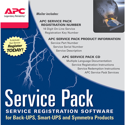 APC Service Pack 1 Year Extended Warranty 1 Lizenz(en) 1 Jahr(e)