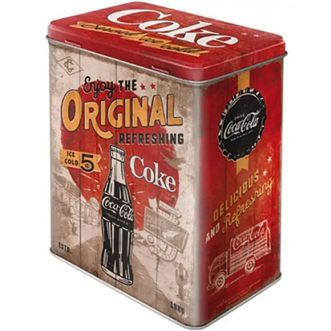 Nostalgic Art Coke Rechteckig Box 3 l Mehrfarbig 1 Stück(e)