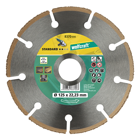 wolfcraft GmbH 1 Hartmetall-Trennscheibe Standard