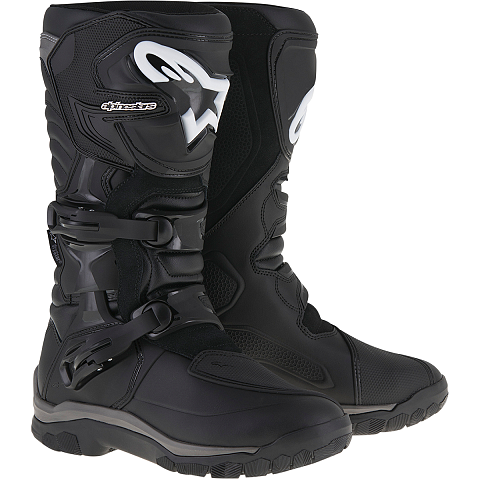 Alpinestars 2047516-10-7 Motorrad-Schuh Männlich Erwachsener Schwarz