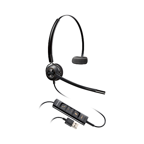 HP Poly EncorePro 545 USB-A Konvertierer-Headset
