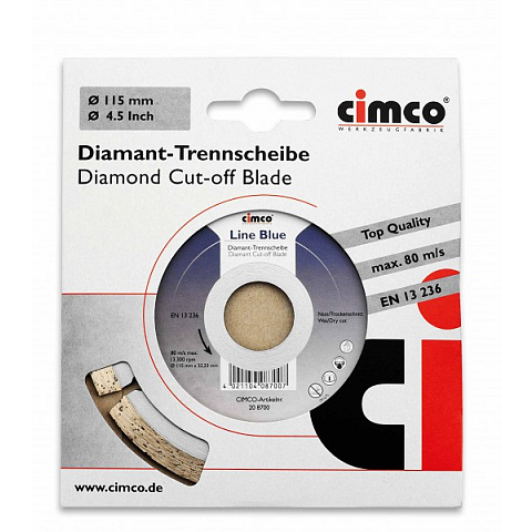 Cimco 208702 Winkelschleifer-Zubehör Schneidedisk