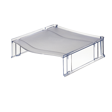 Leitz 52340092 Schreibtischablage Kunststoff Grau, Durchscheinend