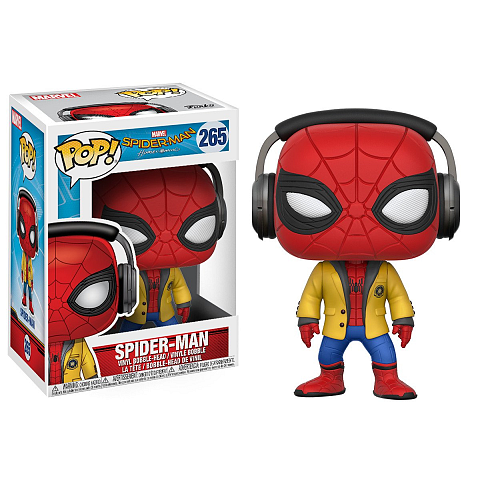 FUNKO POP! Marvel Spider-Man: Homecoming Spider-Man w/Headphones